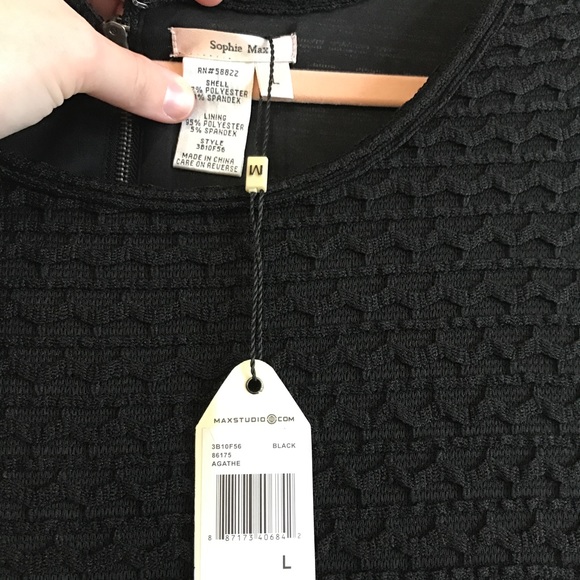 Sophie Max Black Dress - Picture 4 of 4